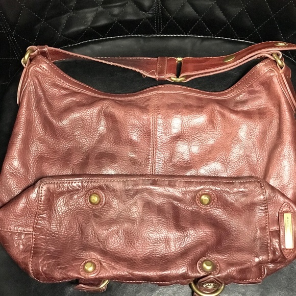 MARC JACOBS Burgundy Print Bag - Picture 6 of 7